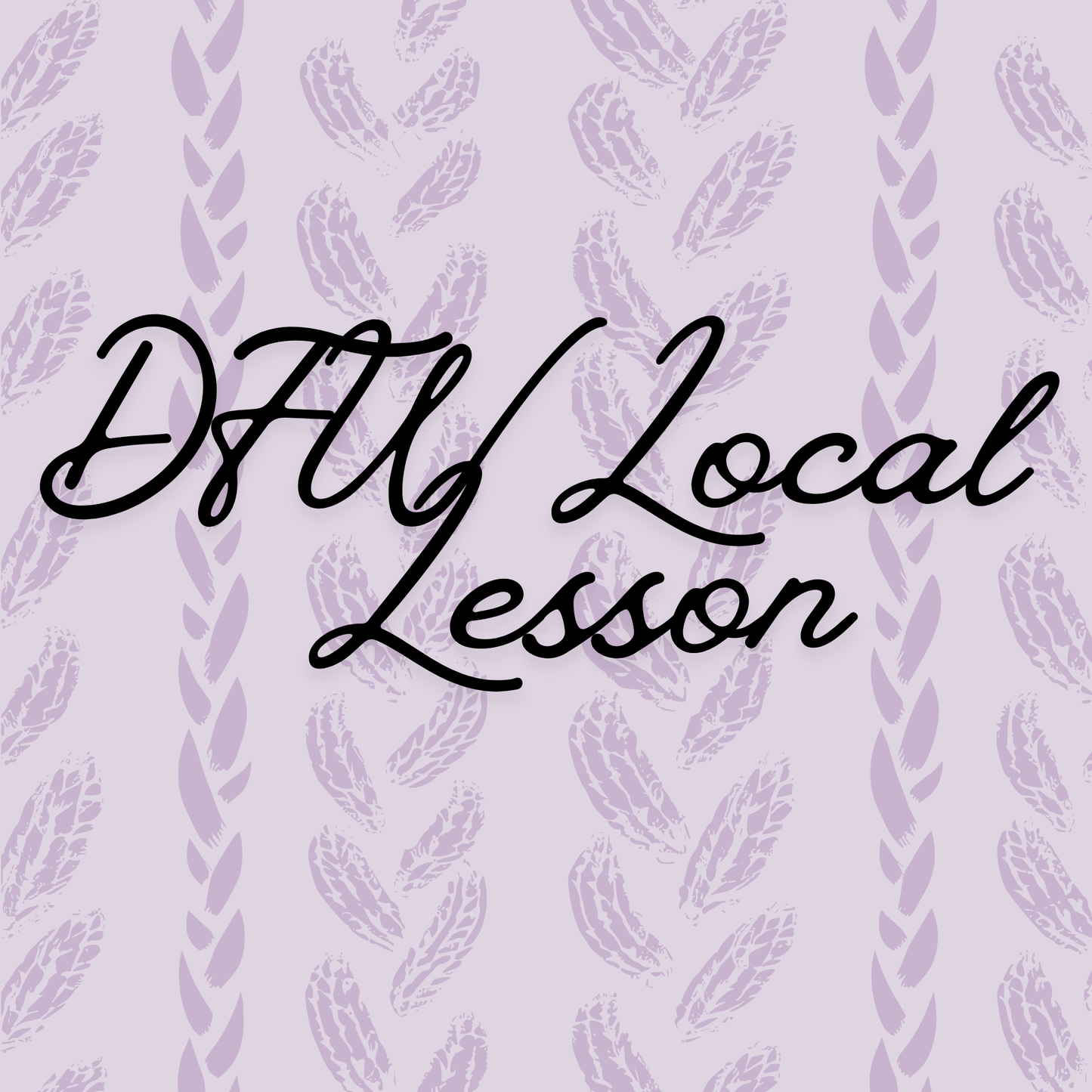 DFW LOCALS - Crochet Lessons